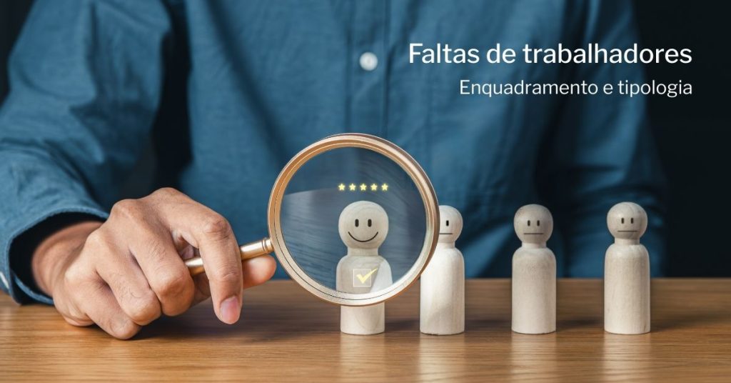 faltas de trabalhadores